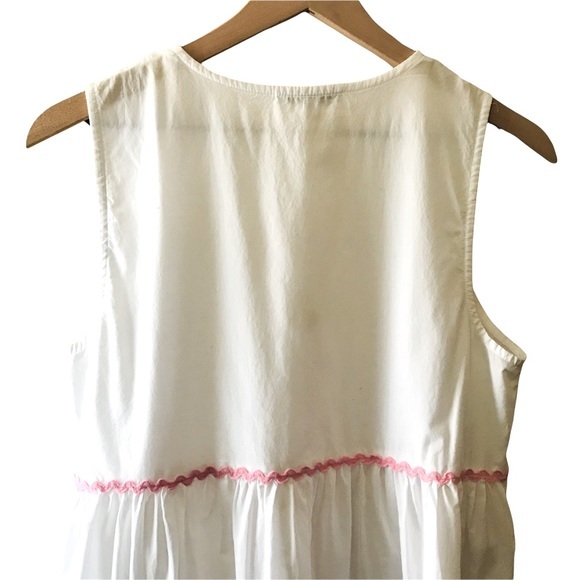 MADEWELL Rickrack Cattail Tiered Dress Size Medium - Picture 10 of 12